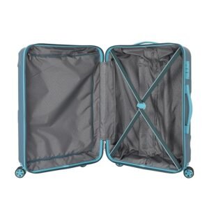 Kamiliant Falcon Dlx Blue Hard Luggage Bag