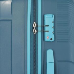 Kamiliant Falcon Dlx Blue Hard Luggage Bag
