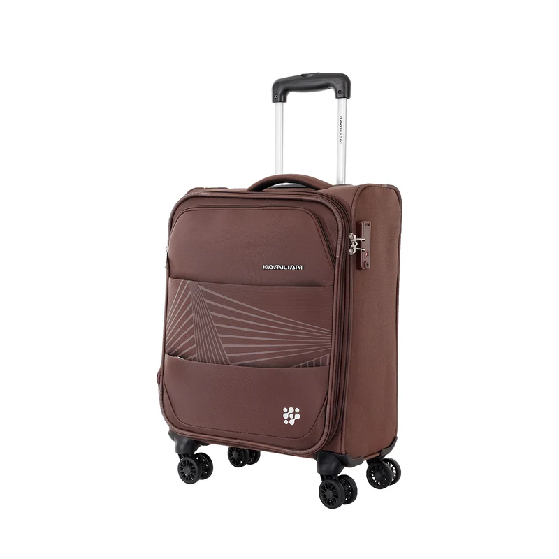 Kamiliant Griffin Soft Brown Luggage Bag