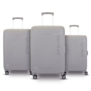 Kamiliant Nexus Grey Hard Luggage Set