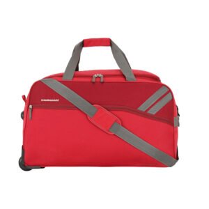 Kamiliant Raptor Red Duffle Trolley