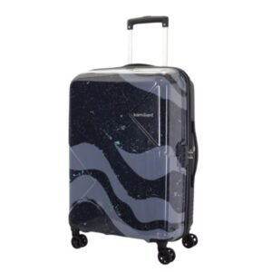 Kamiliant Seascape Black Hard Luggage Bag