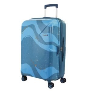 Kamiliant Seascape Blue Hard Luggage Bag