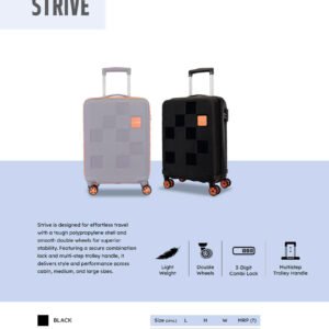 Kamiliant Strive Hard Luggage Bag