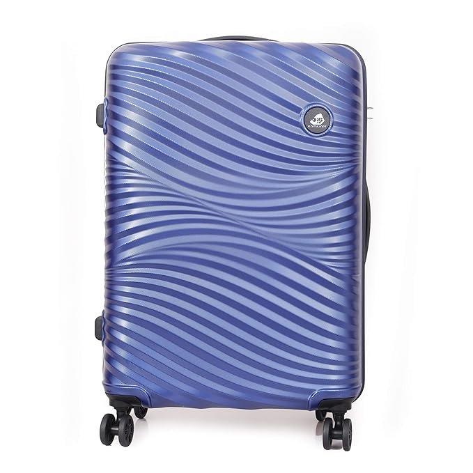 Kamiliant Waikiki Dlx Blue Hard Luggage Bag