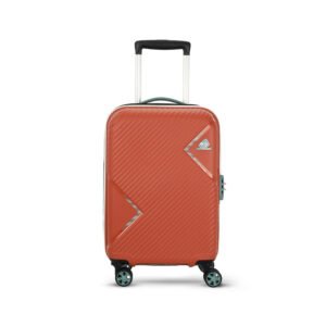 Kamiliant Zakk Secure Colour Pop Rust Hard Luggage Bag