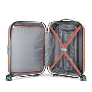 Kamiliant Zakk Secure Colour Pop Rust Hard Luggage Bag