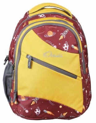 15H_YellowMaroonDesign Oasis Bags in Bangalore