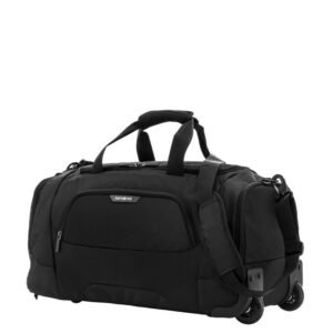 Samsonite Albi Black Wheel Duffle Bag