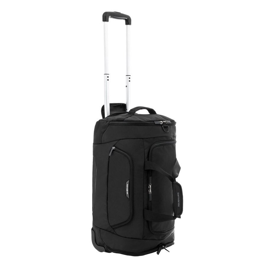 Samsonite Albi Black Wheel Duffle Bag