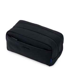 Samsonite Black Wash Bag With Double Zipper