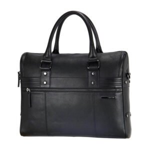 Samsonite Esquire 1C Black Leather Briefcase