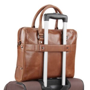 Samsonite Esquire 1C Brown Leather Briefcase
