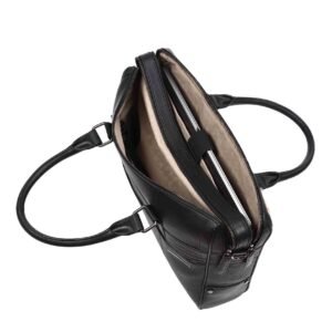 Samsonite Esquire 2C Black Leather Briefcase