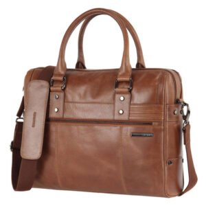 Samsonite Esquire 2C Brown Leather Briefcase