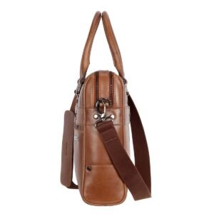 Samsonite Esquire 2C Brown Leather Briefcase