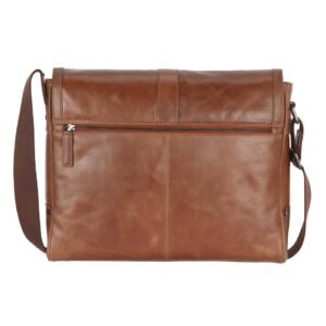 Samsonite Esquire Brown Leather Messenger Bag