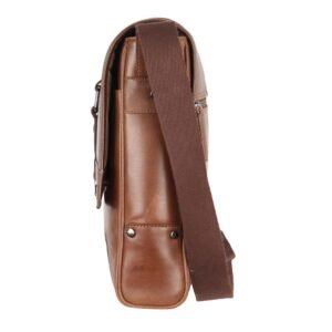 Samsonite Esquire Brown Leather Messenger Bag