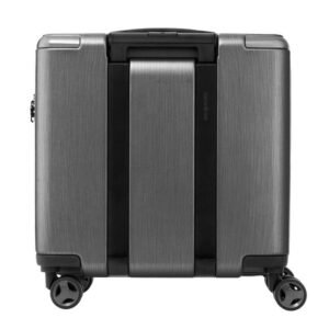 Samsonite Evoa Brushed Black Laptop Trolley Rolling Tote