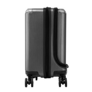 Samsonite Evoa Brushed Black Laptop Trolley Rolling Tote