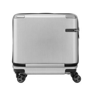 Samsonite Evoa Brushed Silver Laptop Trolley Rolling Tote (3)
