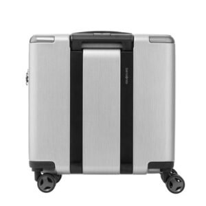 Samsonite Evoa Brushed Silver Laptop Trolley Rolling Tote (6)