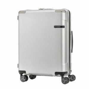Samsonite Evoa Spinner Brushed Silver Hard Luggage Bag