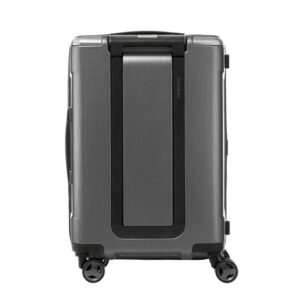 Samsonite Evoa Spinner Front Pocket Brushed Black Hard Luggage Bag