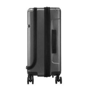 Samsonite Evoa Spinner Front Pocket Brushed Black Hard Luggage Bag