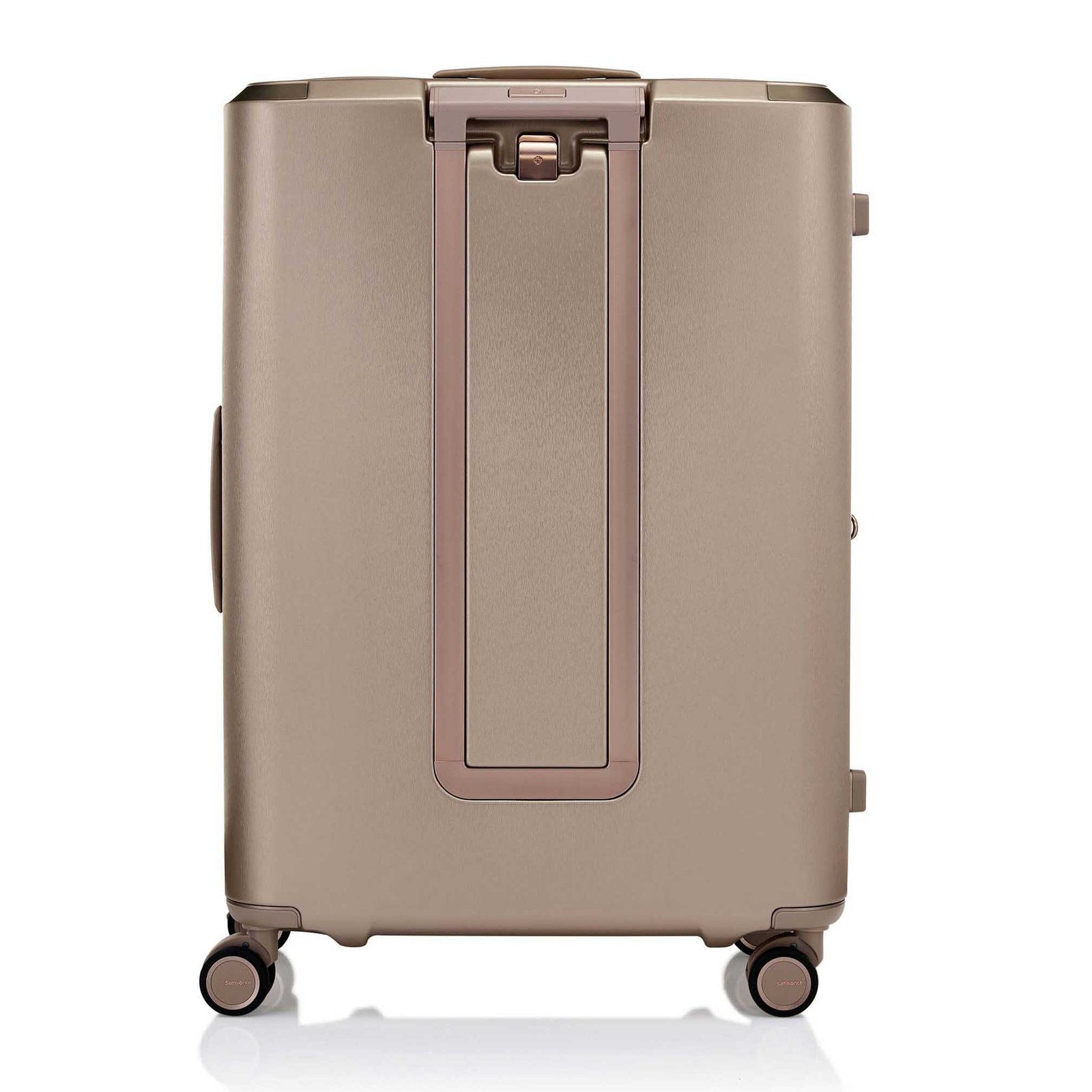 Samsonite Evoa Z Spinner Ivory Gold Hard Luggage Bag