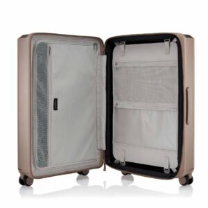 Samsonite Evoa Z Spinner Ivory Gold Hard Luggage Bag