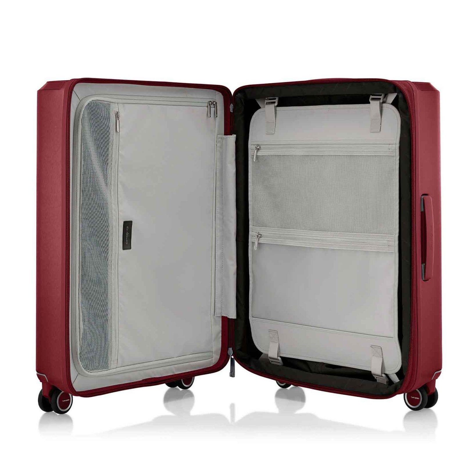 Samsonite Evoa Z Spinner Red Hard Luggage Bag