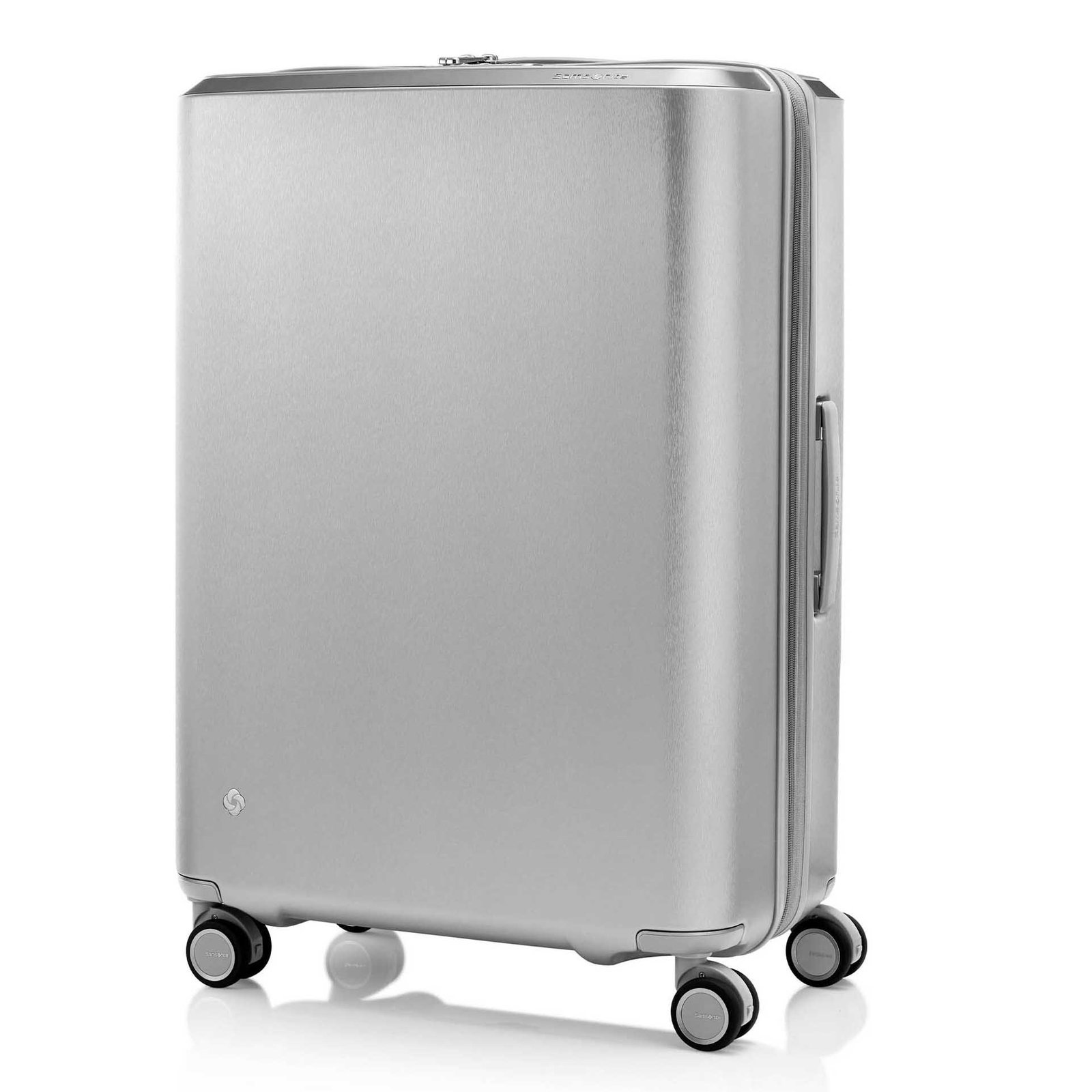 Samsonite Evoa Z Spinner Silver Hard Luggage Bag