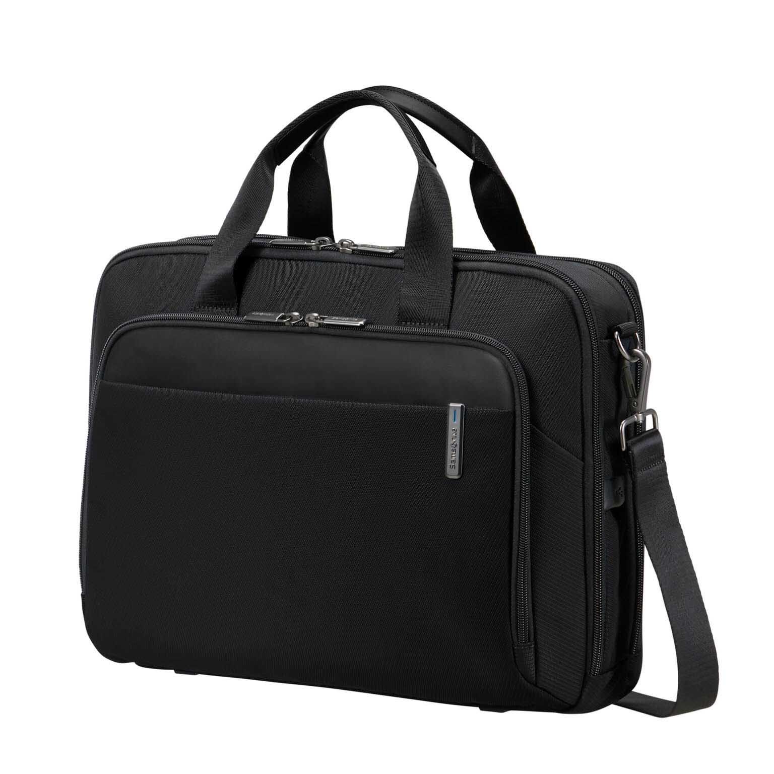 Samsonite Evosight Bailhandle Black Briefcase