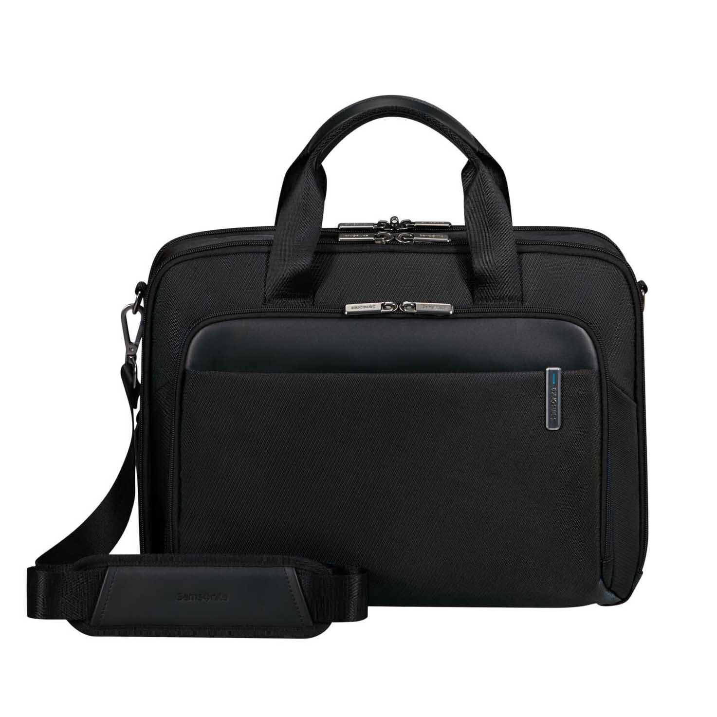 Samsonite Evosight Bailhandle Black Briefcase
