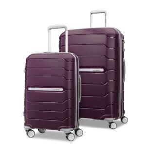 Samsonite FreeForm Amethyst Purple Hard Luggage Bag