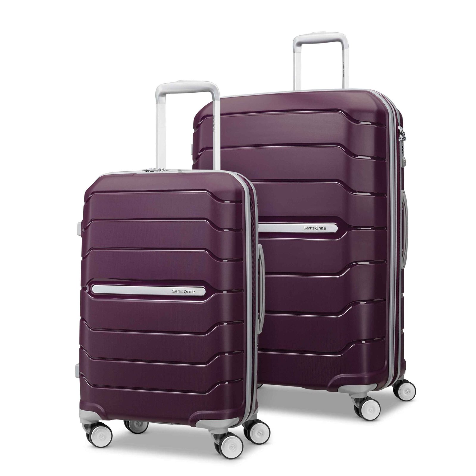 Samsonite FreeForm Amethyst Purple Hard Luggage Bag