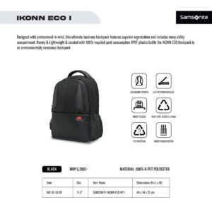 Samsonite Ikonn Eco 1 Laptop Backpack Catalog 2023