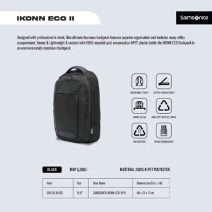 Samsonite Ikonn Eco 2 Laptop Backpack Catalog 2023