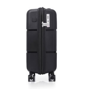 Samsonite Interlace Black Expandable Hard Luggage Bag