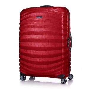Samsonite Lite Shock Sport Red Hard Luggage Bag