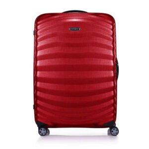 Samsonite Lite Shock Sport Red Hard Luggage Bag