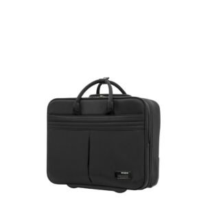 Samsonite Marvas Black Laptop Rolling Tote