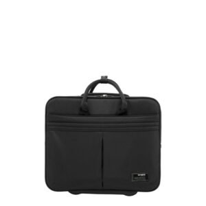 Samsonite Marvas Black Laptop Rolling Tote