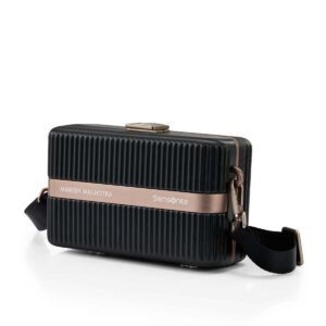 Samsonite Minter X Manish Malhotra Black Crossbody Clutch Bag