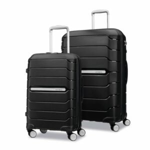 Samsonite Octolite Black Hard Luggage Bag