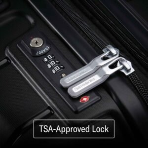 Samsonite Octolite Black Hard Luggage Bag