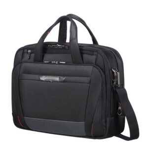 Samsonite Pro-Dlx 5 Bailhandle Expandable Black Laptop Briefcase