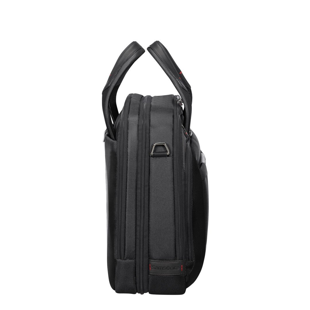 Samsonite Pro-Dlx 5 Bailhandle Expandable Black Laptop Briefcase
