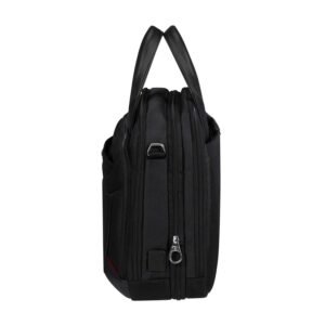 Samsonite Pro-Dlx 6 Bailhandle Expandable Black Laptop Briefcase